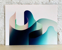 Load image into Gallery viewer, color ribbon study #1