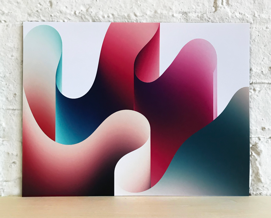 color ribbon study #2